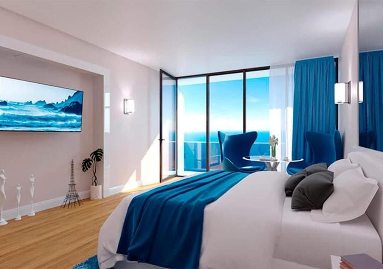 Delux Sea View Aparthotel In Orbi City Batumi Exterior foto