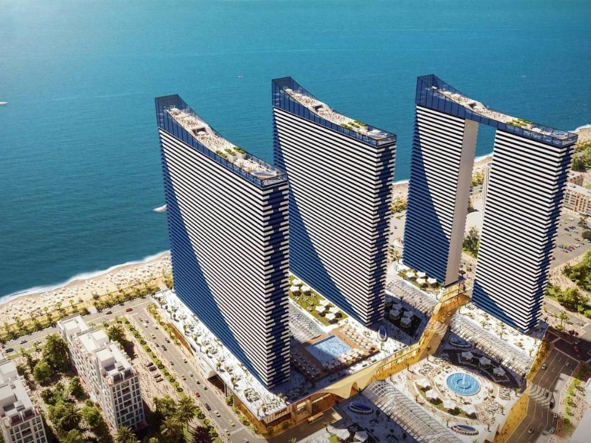 Delux Sea View Aparthotel In Orbi City Batumi Exterior foto