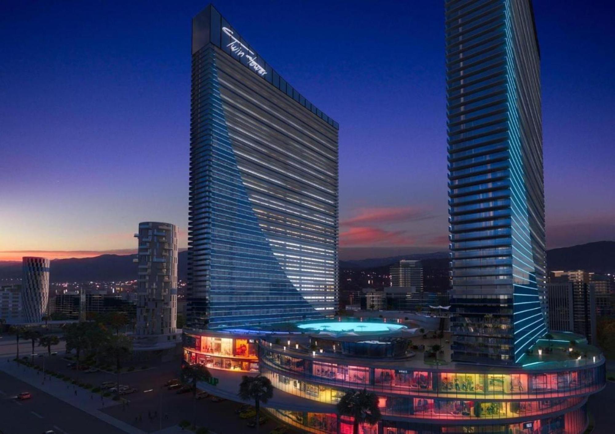 Delux Sea View Aparthotel In Orbi City Batumi Exterior foto